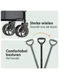 LifeGoods Bolderkar - 150KG