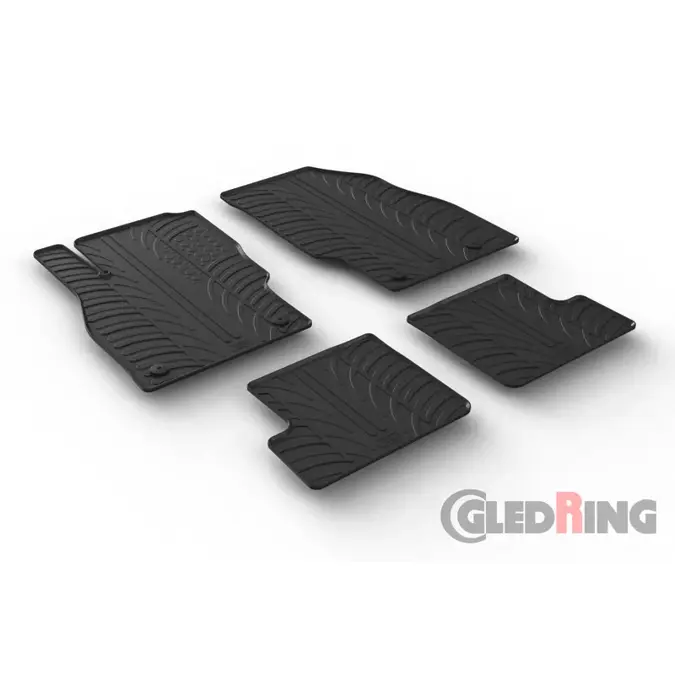 Opel Adam 2013 - Rubbermatten - Gledring