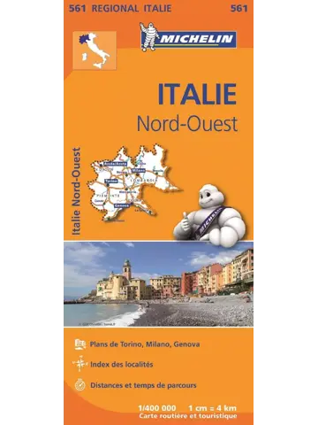 Michelin wegenkaart Regional 561 Italië noord-west