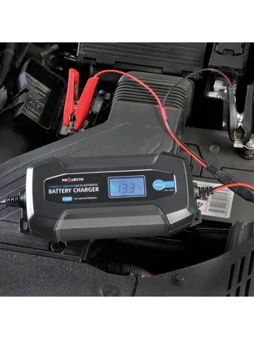 AC040 8 fase autom. acculader 4,0 A, 6 + 12 V