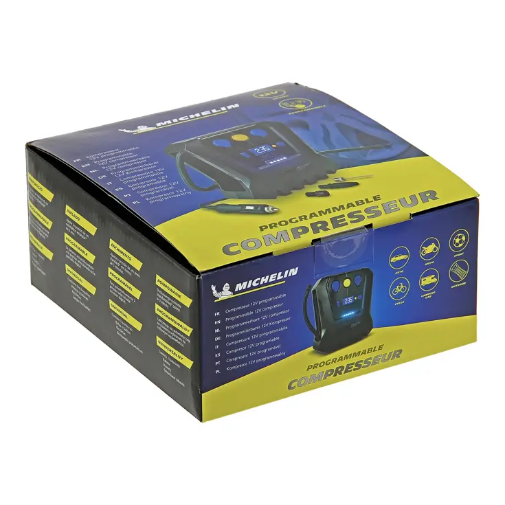 Compressor - Instelbaar - 12V - 7 bar