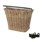 Basil Fietsmand Bremen Rattan Look met KF