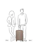 Travelite Paros 4W Trolley M cappuccino |63 L