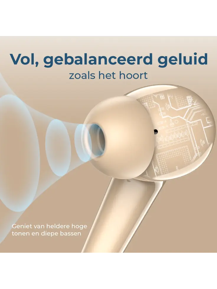 In-ear Draadloze Bluetooth Oortjes Oordopjes