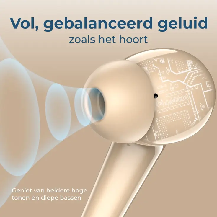 In-ear Draadloze Bluetooth Oortjes Oordopjes