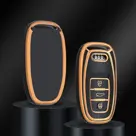 Dutch Shield Sleutelhoesje  Audi goud A3