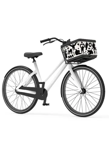 Fietsmand Basky Dikke Mannetjes