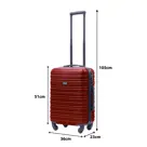 BlockTravel handbagage - S - TSA-slot - 39L