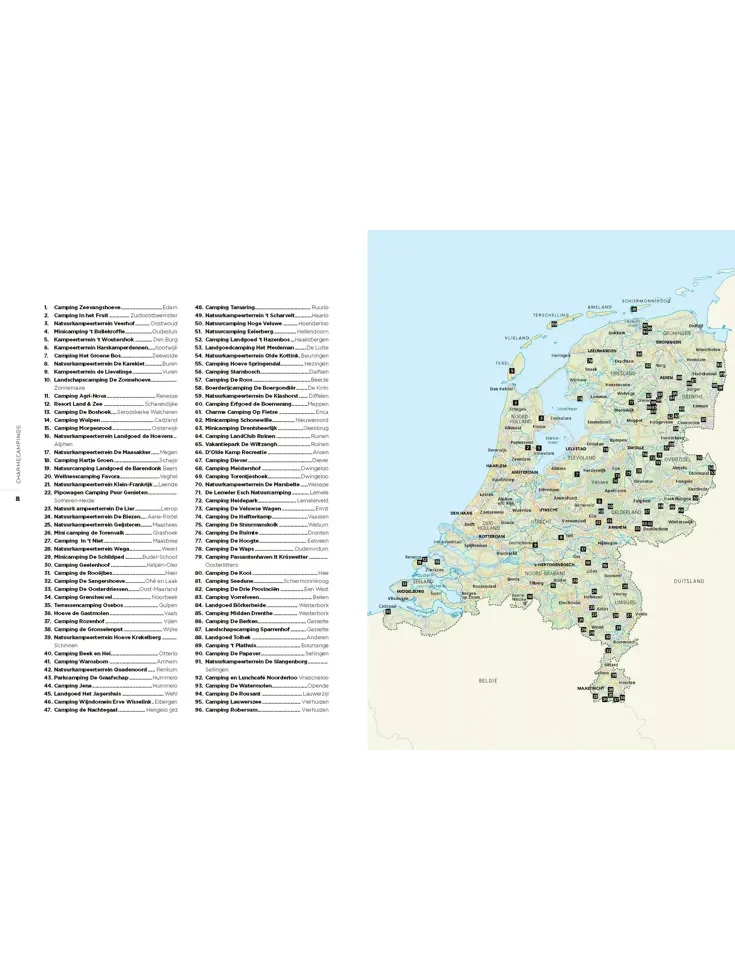 ANWB Charmecampings Nederland