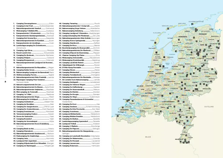 ANWB Charmecampings Nederland