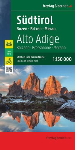 Wegenkaart Zuid-Tirol - Bolzano