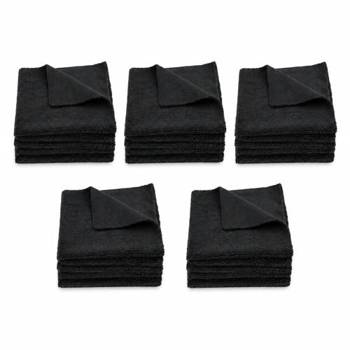 Zwarte zachte Microvezeldoek
