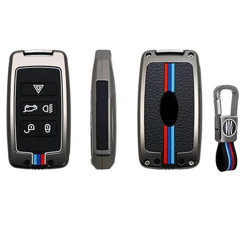 Metalen Sleutelhoesje voor Landrover grijs B5