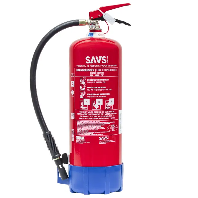 Brandblusser Vetblusser schuim 6 liter