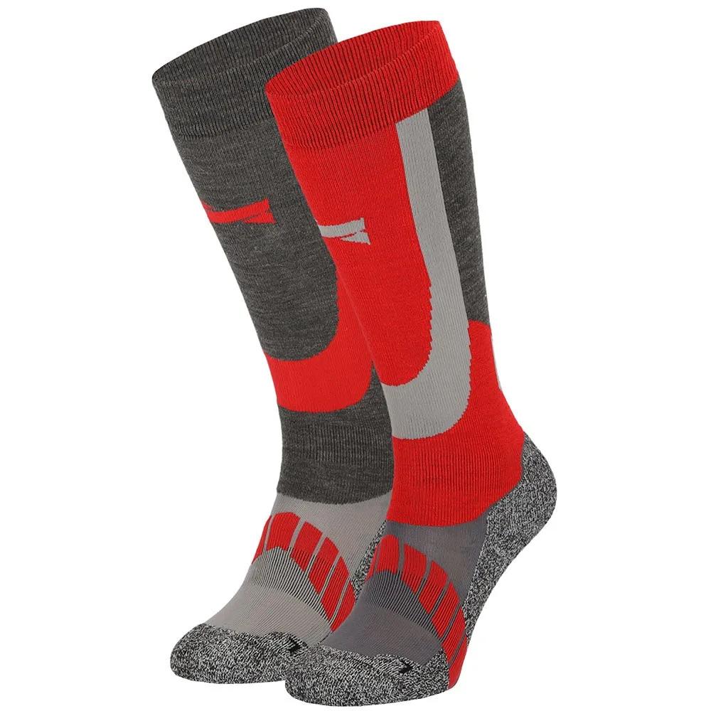 Xtreme   2 paar  Unisex  Skisokken  Rood