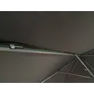 CUHOC Parasol Zwart Ø3m Met Voet En Hoes