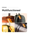 Aluminium kofferlabels – 4 stuks – Oranje
