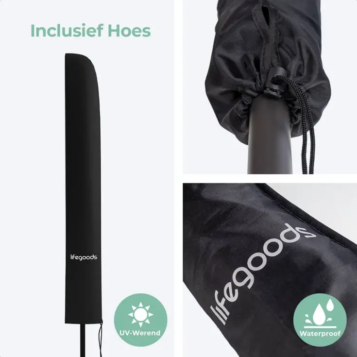 LifeGoods Parasol - 270 cm