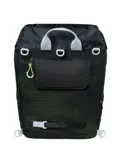 Basil rugtas Miles daypack black lime 17L