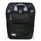 Basil rugtas Miles daypack black lime 17L