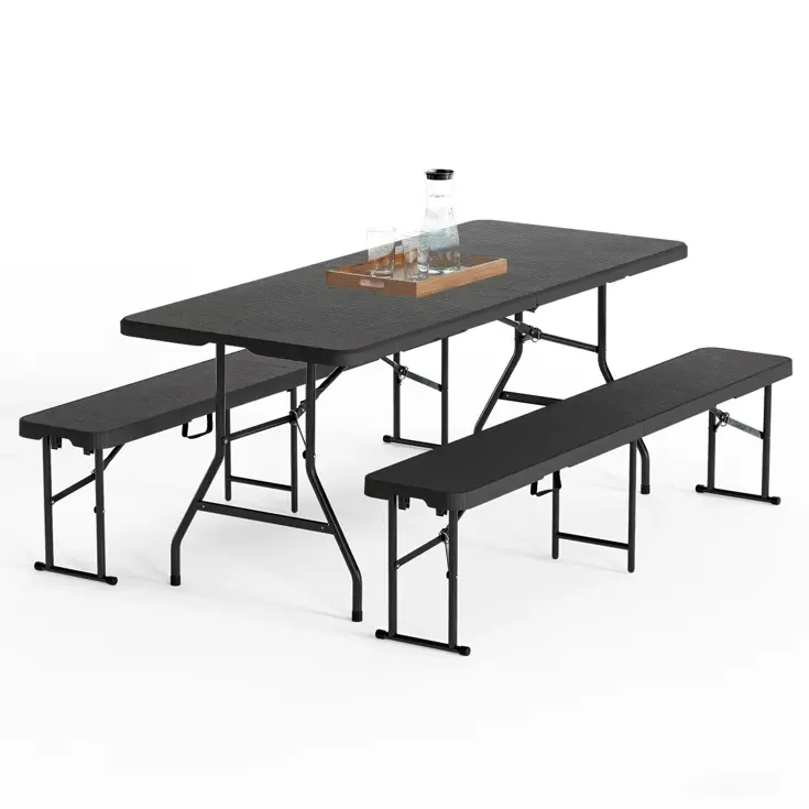 Inklapbare picknickset – 180x74 cm