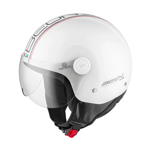Design Scooterhelm met vizier