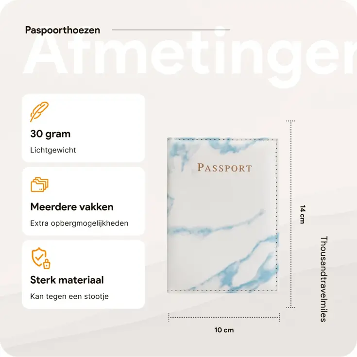 Paspoort hoes – Kunstleer
