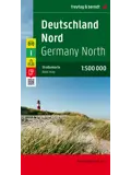 Wegenkaart Duitsland Noord
