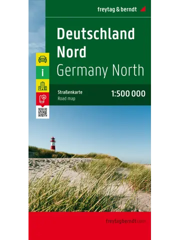 Wegenkaart Duitsland Noord