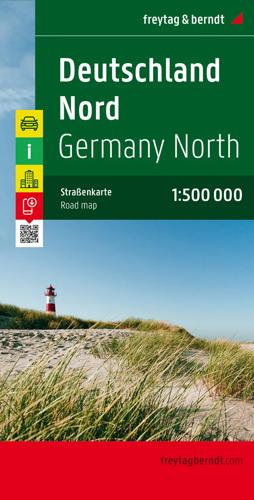 Wegenkaart Duitsland Noord