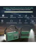 NoodRadio Solar Opwindbaar - FM/AM - 20.000mAh