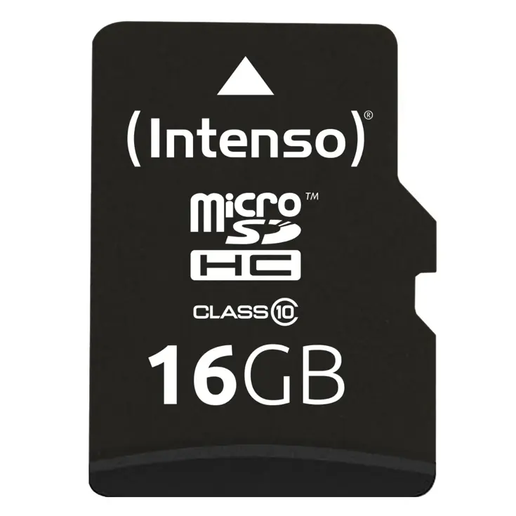 Micro SDHC kaart - class 10 - 16GB