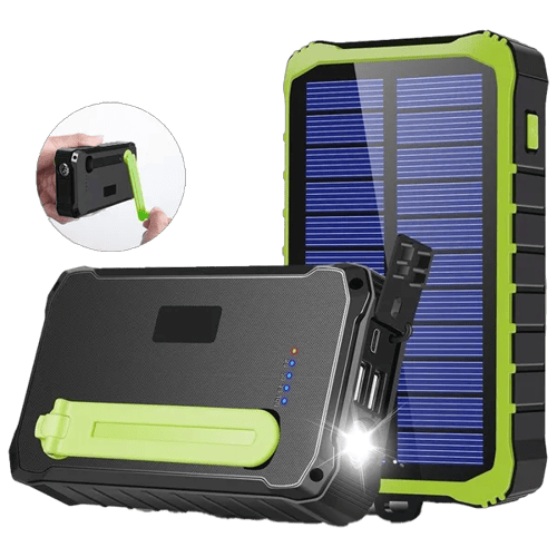 Noodpakket Powerbank Solar Zaklamp