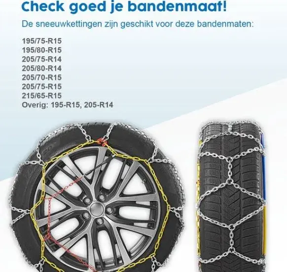 ProPlus Sneeuwkettingen - KNR225