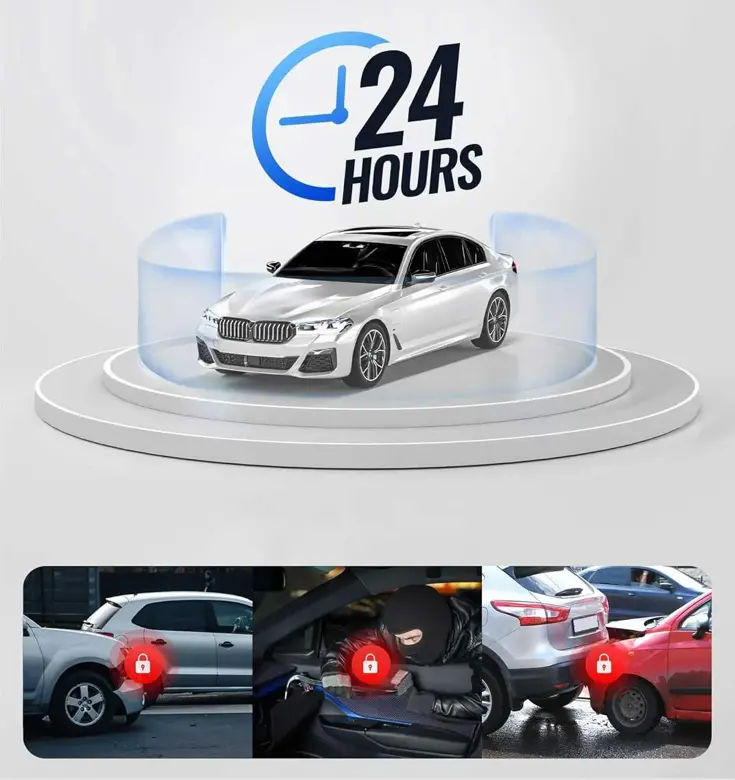 F17 3CH 4K Wifi GPS 64gb dashcam