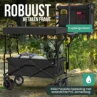 Bolderkar Opvouwbaar XL met Dak