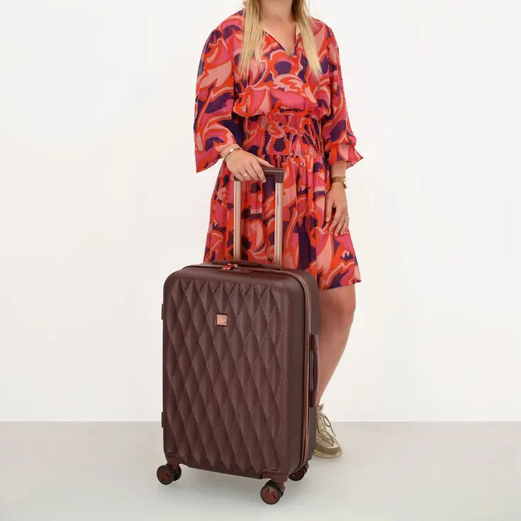 Honey - Middelgrote koffer - 66cm - 60L - TSA-slot