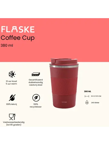 Koffiebeker to Go RVS 380ML