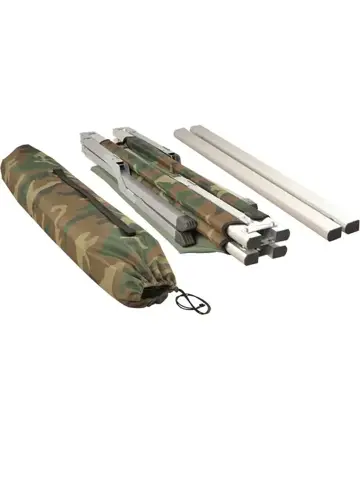 Inklapbaar veldbed - 190 x 64 x 45 cm