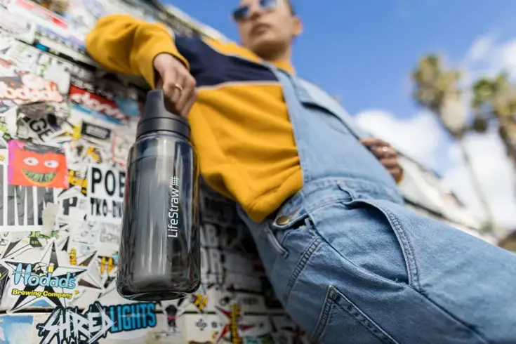 Lifestraw Go 2.0 - Waterfles 1L