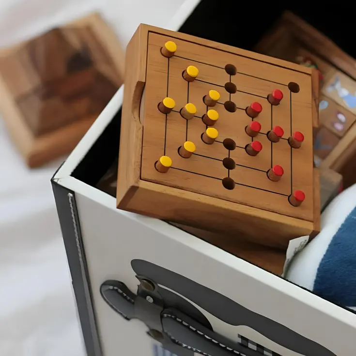 Mill – Houten Strategisch Denkspel