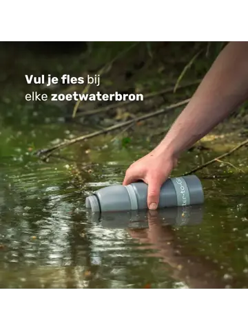 Waterfilter - Eco-Active 1 Liter - Zilver