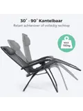 LifeGoods Opvouwbare Tuinstoelen