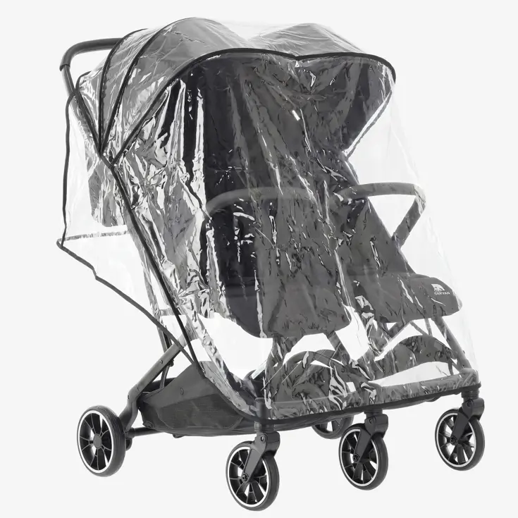 Rolo X2 Regenhoes dubbele buggy - Joovy Kooper x2