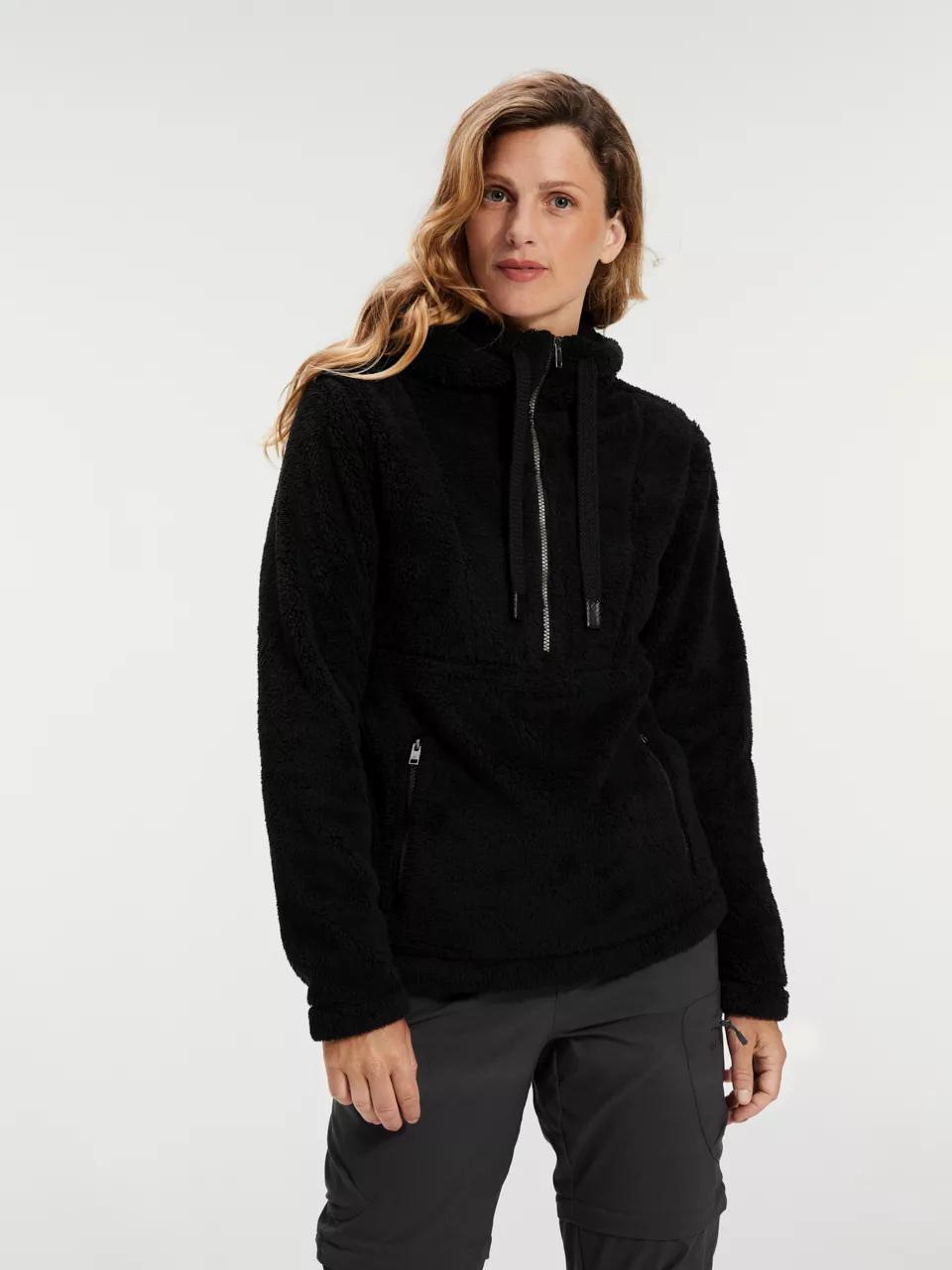 ANWB  Noamy  Fleecehoodie dames  Human Nature  Zwart   S main product image