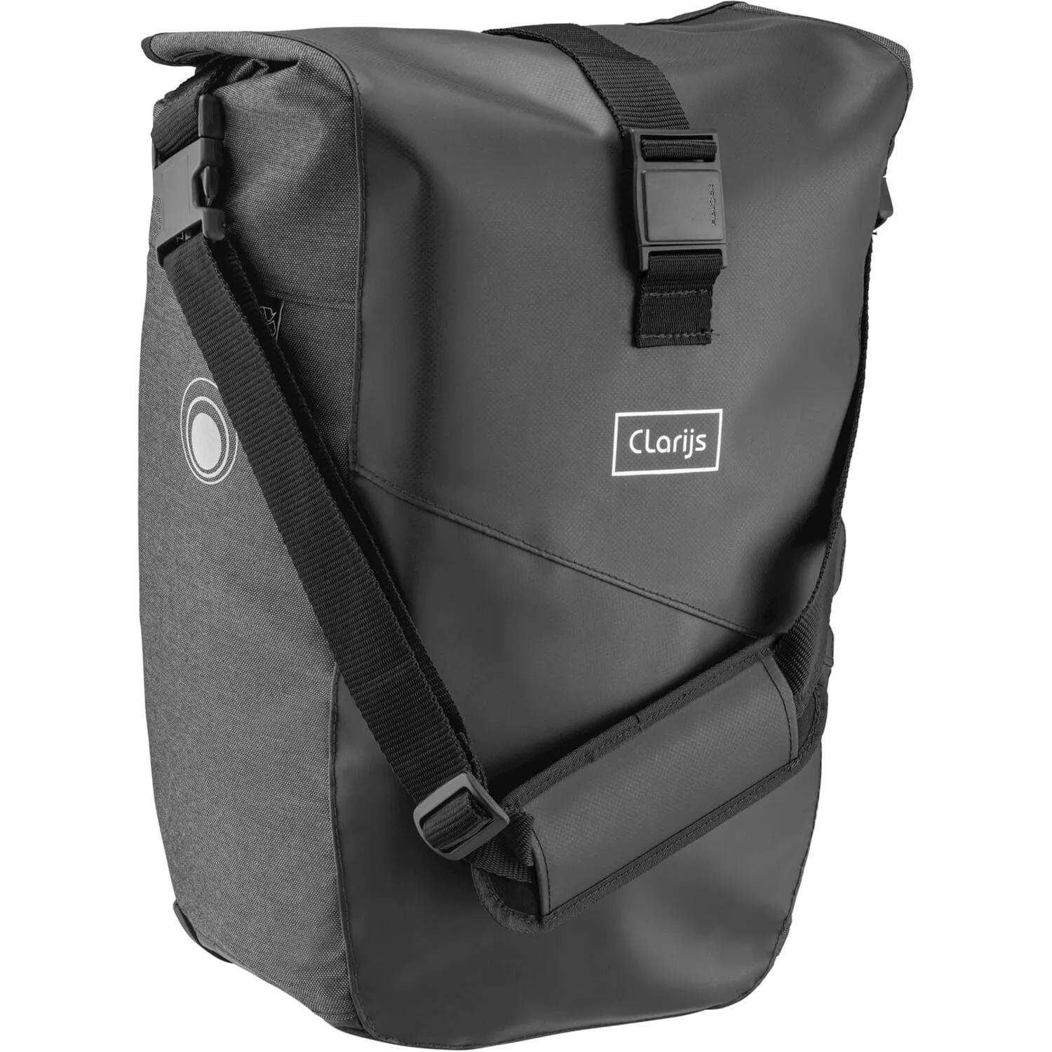 Clarijs  fietstas solobag 24L zwart-grijs  Zwart main product image