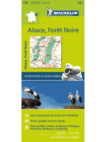 Wegenkaart Zoom 131 Alsace - Foret Noire