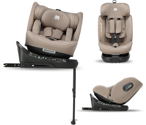 Carly Luxe i-Size Autostoel - Isofix + steunpoot