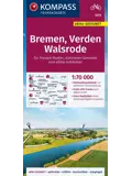 Fietskaart FK 3315 Bremen - Verden