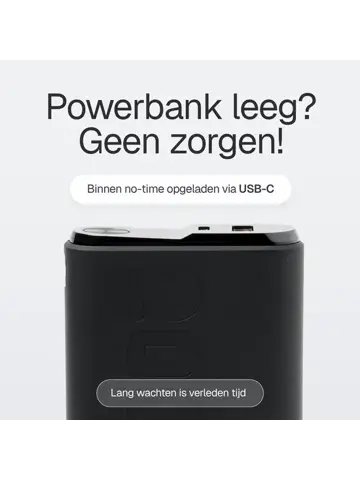 Snellader Powerbank 20000 mAh - 22.5W